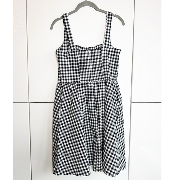 Avec Les Filles Gingham Dress Size 10 Black White Retro Vintage Inspired NWT - Picture 4 of 8